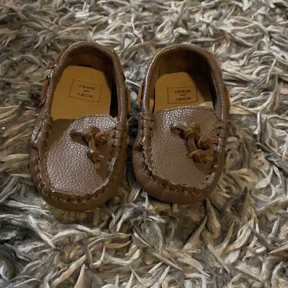 Baby loafers size 4